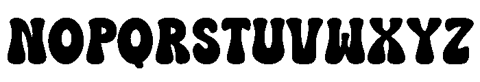 Feeling Lucky Regular Font LOWERCASE