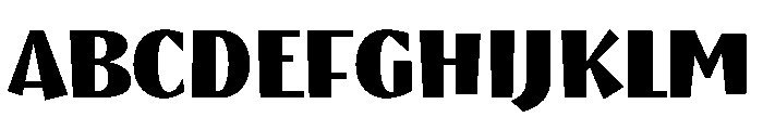 Feely Warm Regular Font UPPERCASE