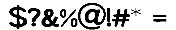 Feijoa Font OTHER CHARS