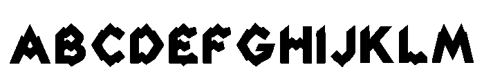 Feivel Regular Font UPPERCASE