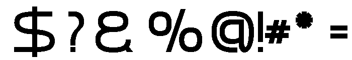 Felbion Regular Font OTHER CHARS