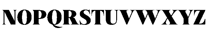 Felgiora Black Expanded Font UPPERCASE