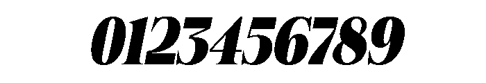 Felgiora Black Ita SemiCond Font OTHER CHARS