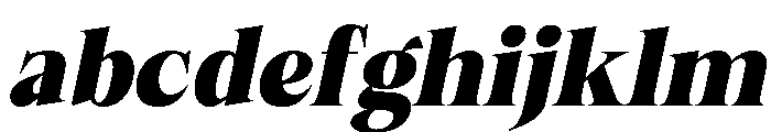 Felgiora Black Italic FONT