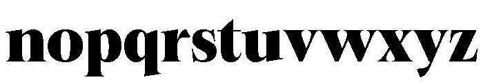 Felgiora Black Font LOWERCASE
