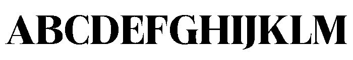 Felgiora Bold Expanded Font UPPERCASE