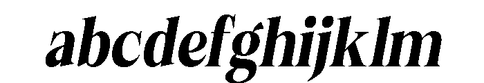 Felgiora Bold Italic Condensed FONT