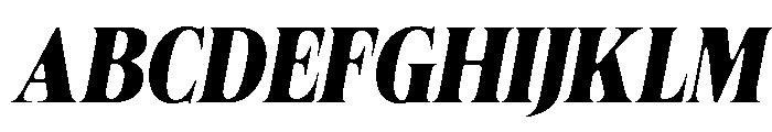 Felgiora Soft Black Cond Ita Font UPPERCASE