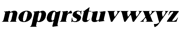 Felgiora Soft Black Exp Ita Font LOWERCASE