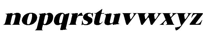 Felgiora Soft Black ExtExp Ita Font LOWERCASE