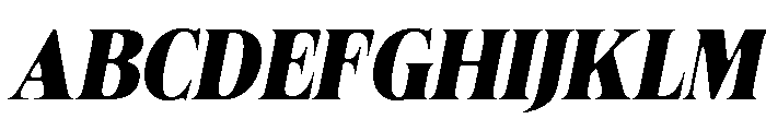 Felgiora Soft Black SemCond Ita Font UPPERCASE