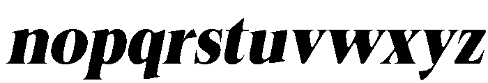 Felgiora Soft Black SemCond Ita Font LOWERCASE