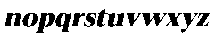 Felgiora Soft Black SemExp Ita Font LOWERCASE