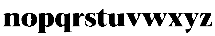 Felgiora Soft Black SemExp Font LOWERCASE