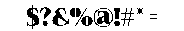 Felgiora Soft Black Font OTHER CHARS