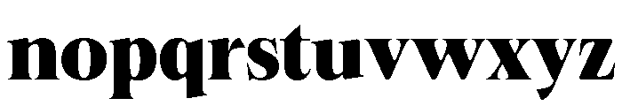 Felgiora Soft Black Font LOWERCASE