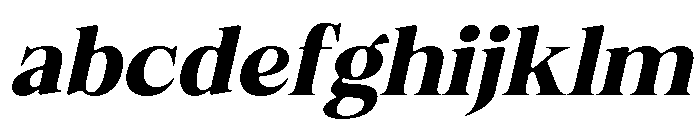 Felgiora Soft Bold Exp Ita FONT