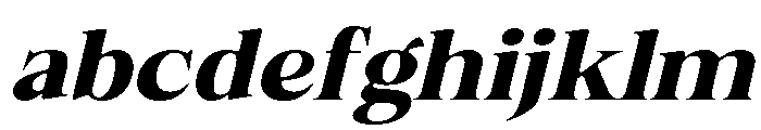 Felgiora Soft Bold ExtExp Ita FONT