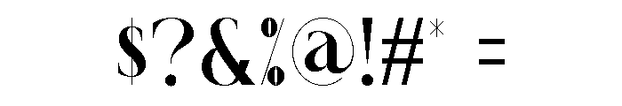 Felina Font OTHER CHARS