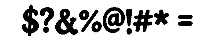 Felmora Regular Font OTHER CHARS
