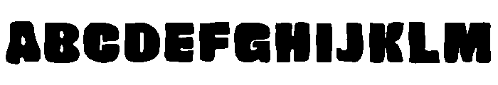 Felty Drops Font UPPERCASE