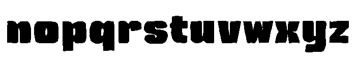 Felty Drops Font LOWERCASE