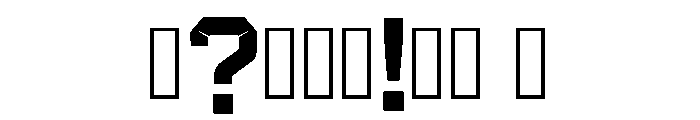 Felty Regular Font OTHER CHARS