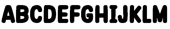 Fenia Regular Font UPPERCASE