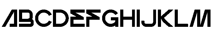Fenoment Font UPPERCASE