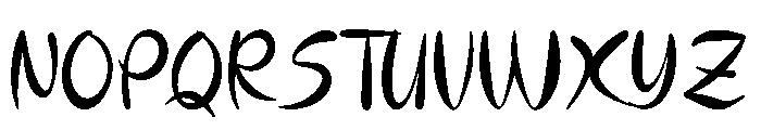 Ferdan Ligate Font UPPERCASE