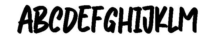Fergie Font UPPERCASE