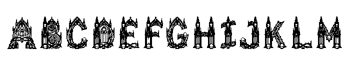 Ferian Regular Font UPPERCASE