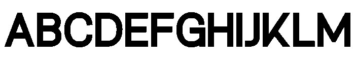Ferocious Bold Font UPPERCASE