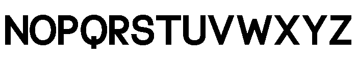 Ferocious Bold Font UPPERCASE