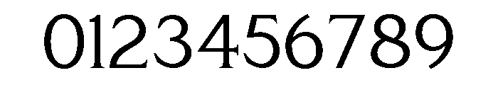 Feronia Regular Font OTHER CHARS
