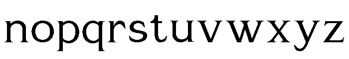 Feronia Regular Font LOWERCASE