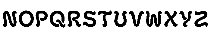 Ferro Regular Font LOWERCASE