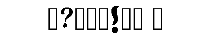 Ferry Regular Font OTHER CHARS
