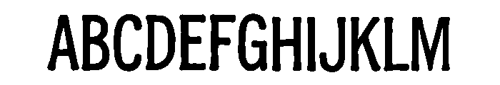 Ferson Creek Font UPPERCASE