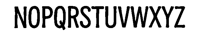 Ferson Creek Font LOWERCASE