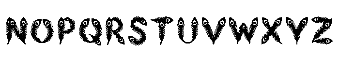 Fertilizer Regular Font UPPERCASE