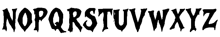Fervano Regular Font UPPERCASE