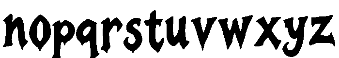 Fervano Regular Font LOWERCASE