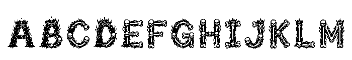 Fervik Regular Font UPPERCASE