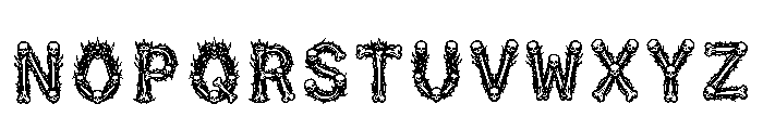 Fervik Regular Font UPPERCASE