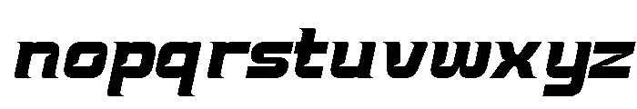 Fesibel Italic Font LOWERCASE