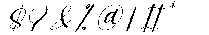 Festival Honeymoon Font OTHER CHARS