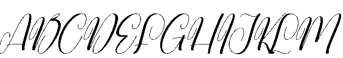 Festival Honeymoon Font UPPERCASE