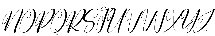 Festival Honeymoon Font UPPERCASE