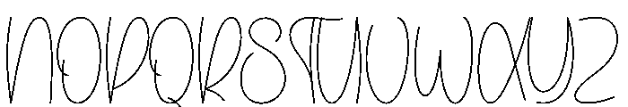 Festival Winterland Font UPPERCASE
